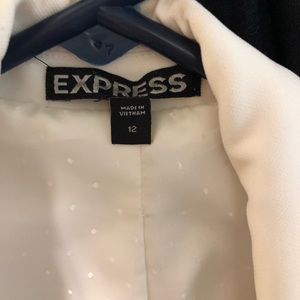 Women’s Boyfriend Blazer Cream color